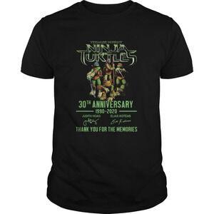 Teenage Mutant Ninja Turtles 30Th Anniversary 19902020 Signature Shirt